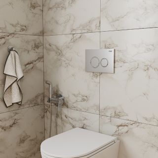 Клавиша смыва DQ Bayern DB1529001 Хром